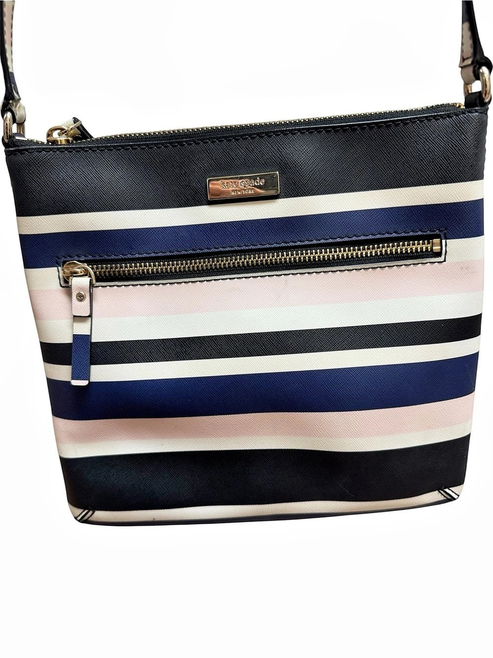 Kate Spade Striped Crossbody Bag
